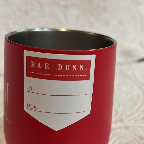 Rae Dun BELIEVE stemless wine glass, NWOT - Picture 9 of 9